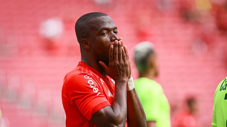 Enner Valencia em ação pelo Internacional