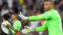 Weverton e Gustavo Gómez já quase saíram no soco em jogo do Palmeiras em 2021 - Fotos: IMAGO