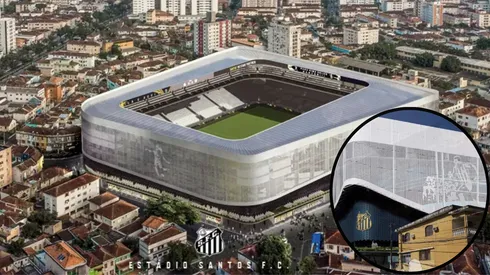 Nova Vila Belmiro terá capacidade para mais de 30 mil torcedores - Fotos: Divulgação/WTorre