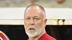 Mano Menezes durante partida do Fluzão no Maracanã.