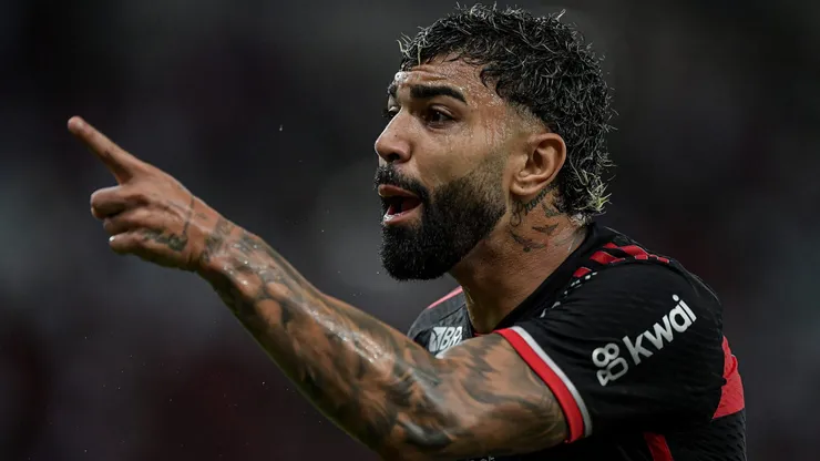 Gabriel Barbosa, atacante do Flamengo, será comandado por Filipe Luís - Foto: Thiago Ribeiro/AGIF
