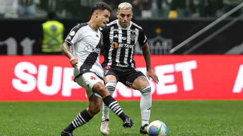 Philippe Coutinho jogador do Vasco durante partida contra o Atlético-MG na Arena MRV pelo campeonato Brasileiro A 2024. Foto: Gilson Lobo/AGIF