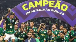Sub-20 do Palmeiras conquista título do Brasileirão. Foto: Fabio Menotti/Palmeiras
