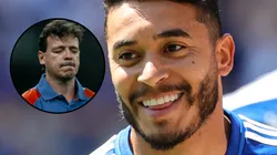 William e Fernando Diniz do Cruzeiro. Fotos: Gilson Lobo e Fernando Moreno/AGIF