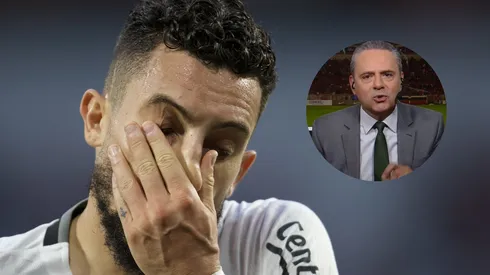 Gafe de narrador da Globo com Alex Telles em Botafogo x Peñarol viraliza - Foto: AGIF e Reprodução/Globo