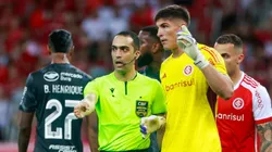 Árbitro não agradou todo mundo em Internacional X Flamengo.