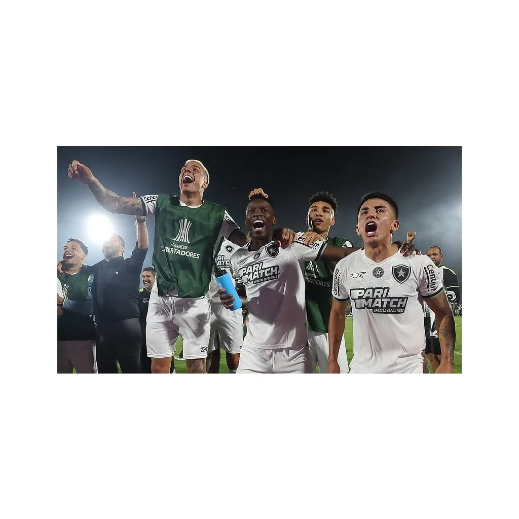 Botafogo comemora final da Libertadores. Foto: Botafogo