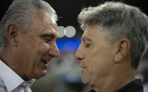 Tite vai substituir Renato Portaluppi - Foto: Jorge Rodrigues/AGIF.