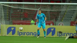 Lorena, goleira do Grêmio durante partida contra o Internacional na final do Gauchão Feminino, no qual o Imortal conquistou o titulo da competição
