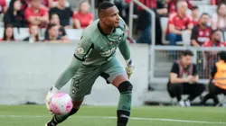 Jhon goleiro do Botafogo durante partida. Foto: Robson Mafra/AGIF