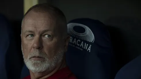 Mano Menezes técnico do Fluminense durante partida. Foto: Jorge Rodrigues/AGIF