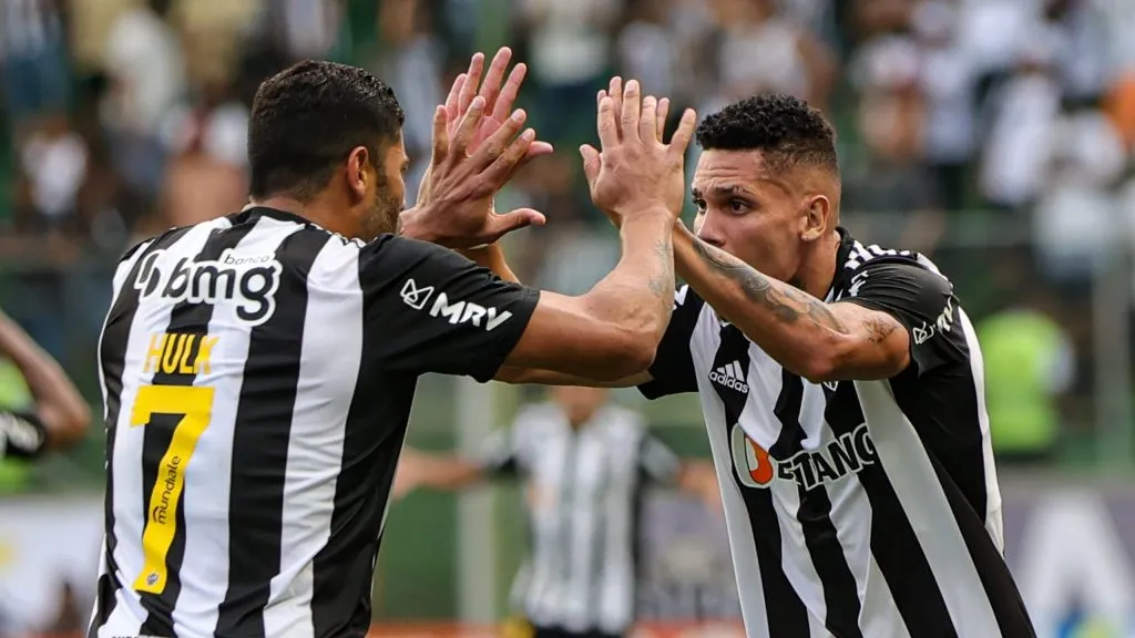 Hulk e Paulinho não repetiram o desempenho de 2023. Foto: Gilson Junio/AGIF