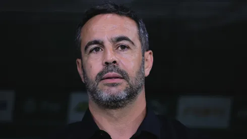 Artur Jorge durante partida entre Palmeiras e Botafogo, no Allianz Parque, pelo Campeonato Brasileiro.