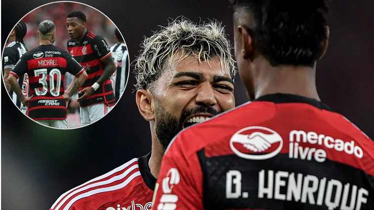 Escalação do Flamengo contra o Internacional terá mudanças de Filipe Luís - Fotos: AGIF e Getty Images