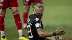 Vegetti jogador do Vasco durante partida. Foto: Jorge Rodrigues/AGIF