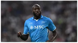Romelu Lukaku pela Napoli em partida da Série A diante da Juventus. Foto: Aflo Co. Ltd. / Alamy Stock Photo