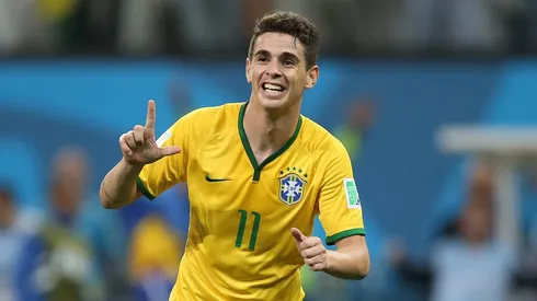 Oscar jogou a Copa do Mundo em 2014 – Foto: Fernando Soutello/AGIF.