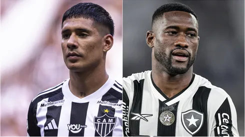 Zaracho e Bastos estão de fora da final da Libertadores. Foto: Alessandra Torres/Thiago Ribeiro/AGIF