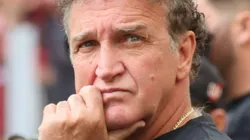 Cuca durante partida realizada na Ligga Arena