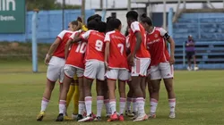 Gurias Coloradas Sub-20, durante preparação final para o primeiro encontro com o Bragantino pela Copinha Feminina