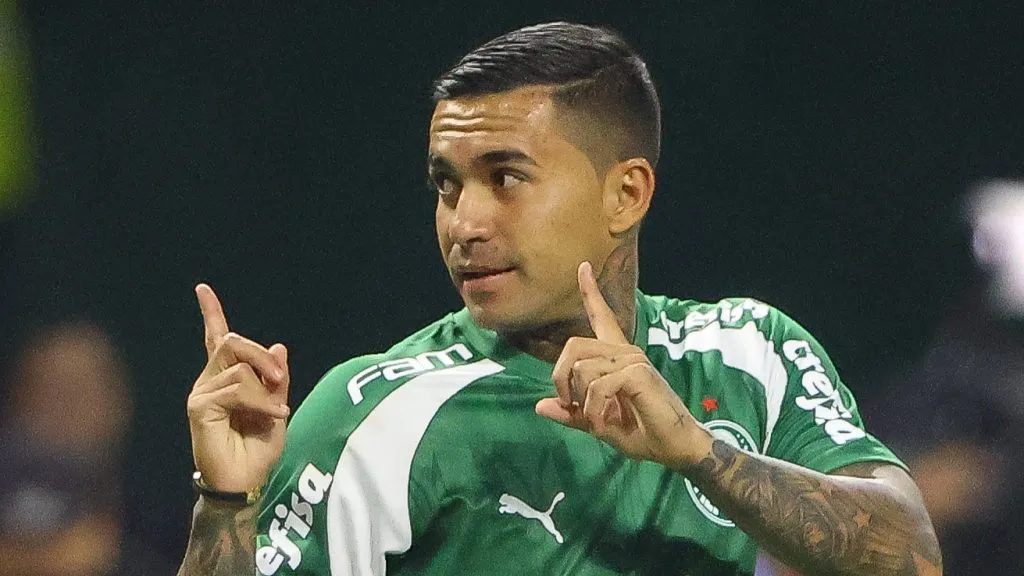 Dudu jogador do Palmeiras lamenta durante partida contra o Botafogo no estadio Arena Allianz Parque pelo campeonato Brasileiro A 2024. Foto: Joisel Amaral/AGIF