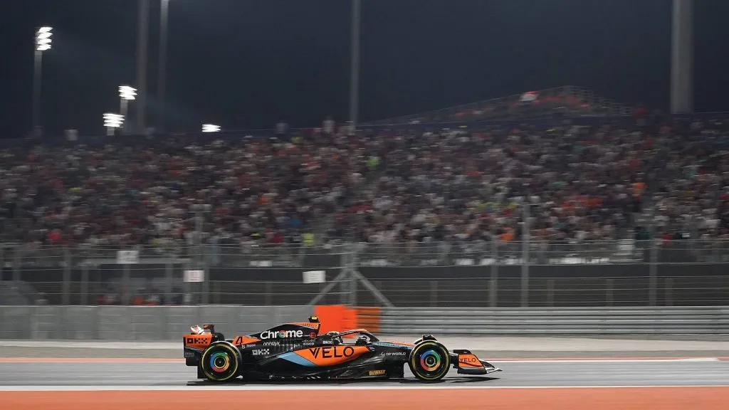 Norris no GP do Catar em 2023