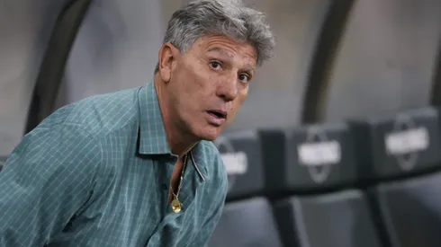 Renato Portaluppi durante o jogo no Mineirão.