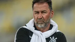 Presidente do Corinthians acompanha equipe - Foto: Thiago Ribeiro/AGIF