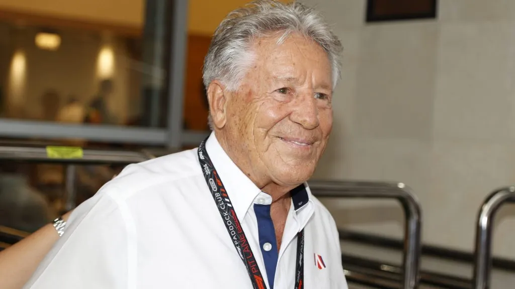 Mario Andretti no GP de Miami