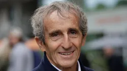 Alain Prost no Roland Garros em 2024
