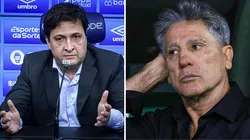 Alberto Guerra abordou futuro de Renato - Foto Alberto Guerra: Maxi Franzoi/AGIF - Foto Renato: Marcello Zambrana/AGIF