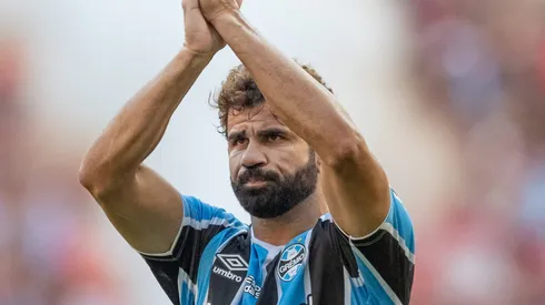 Diego Costa durante o último Gre-Nal do ano