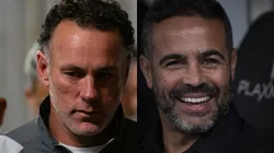 Milito e Artur Jorge duelam na final da Libertadores. Foto: Fernando Moreno/Jorge Rodrigues/AGIF