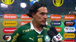 Gustavo Gómez acabou com Wilton Pereira Sampaio por erros no Palmeiras e pegou pesado - Foto: TV Globo