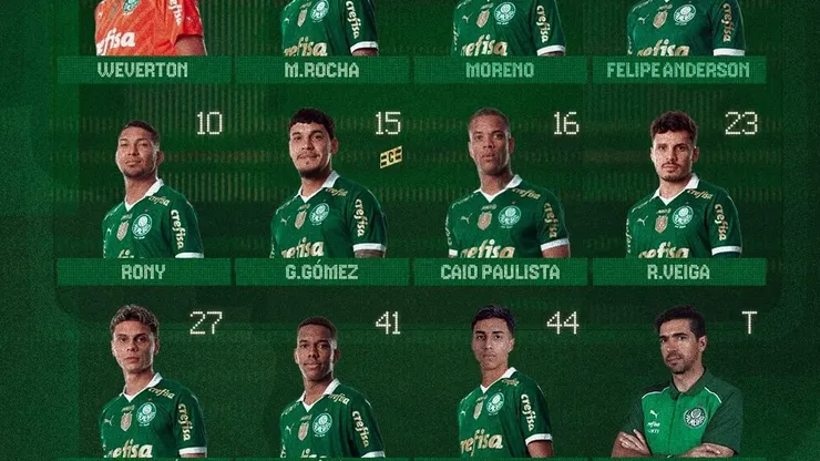 (Palmeiras/Instagram)