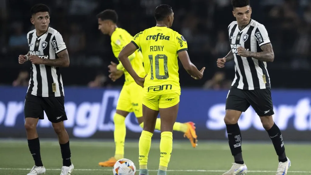 Botafogo, segundo a vidente, perde do Palmeiras - Foto: Jorge Rodrigues/AGIF.