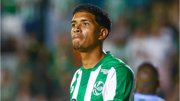 Emprestado para o Juventude, Lucas Barbosa retornou ao Santos para 2025 - Foto: Luiz Erbes/AGIF.