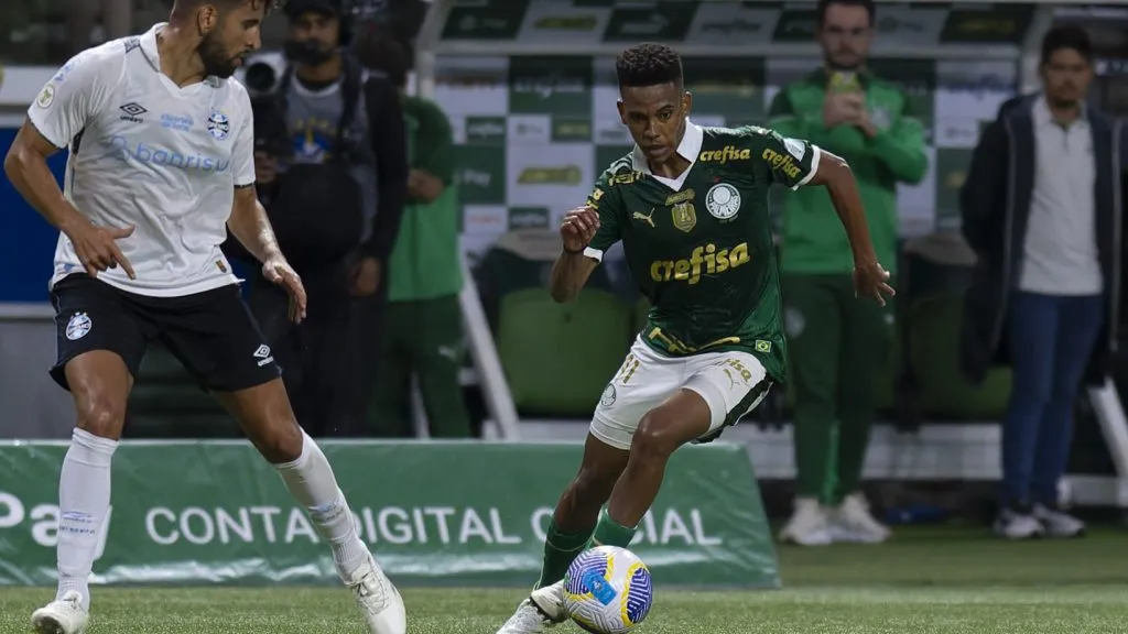 Estêvão no Palmeiras. Foto: Anderson Romao/AGIF
