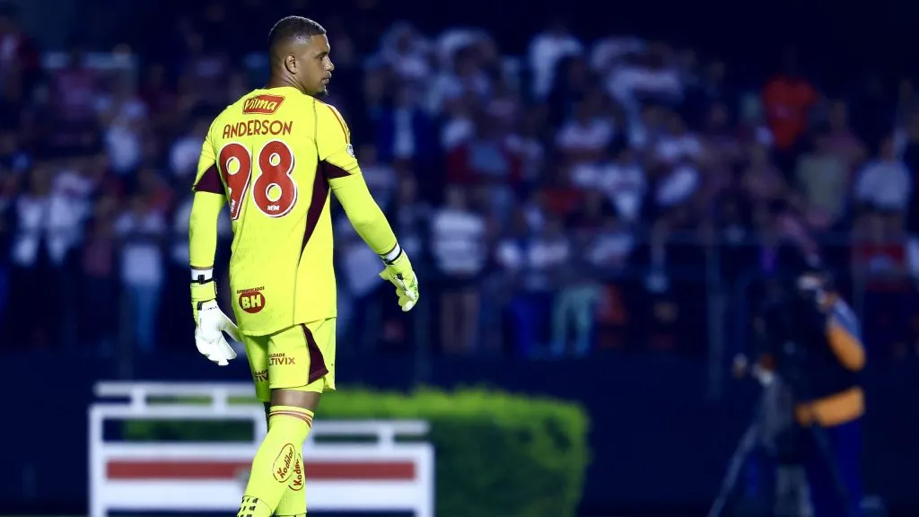 Anderson durante partida. Foto: Marcello Zambrana/AGIF