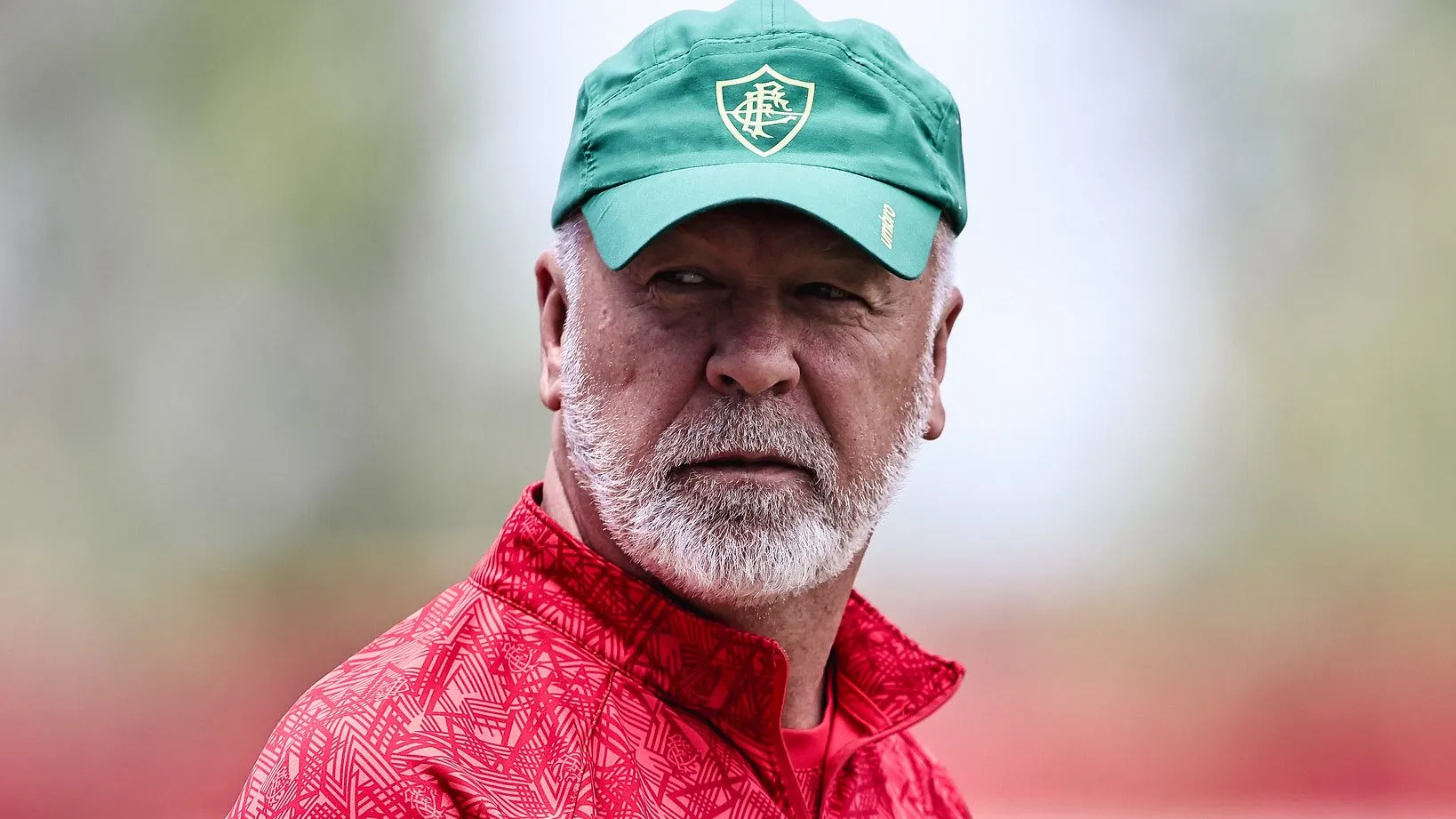Mano Menezes em treino do Fluminense