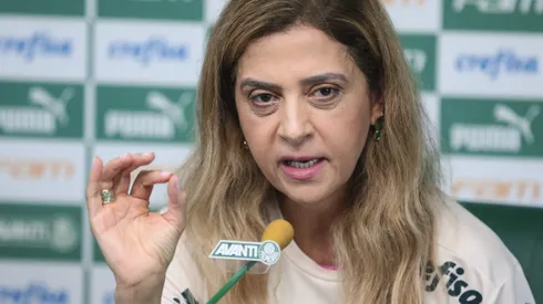 Leila Pereira em entrevista coletiva - Foto: Ettore Chiereguini/AGIF