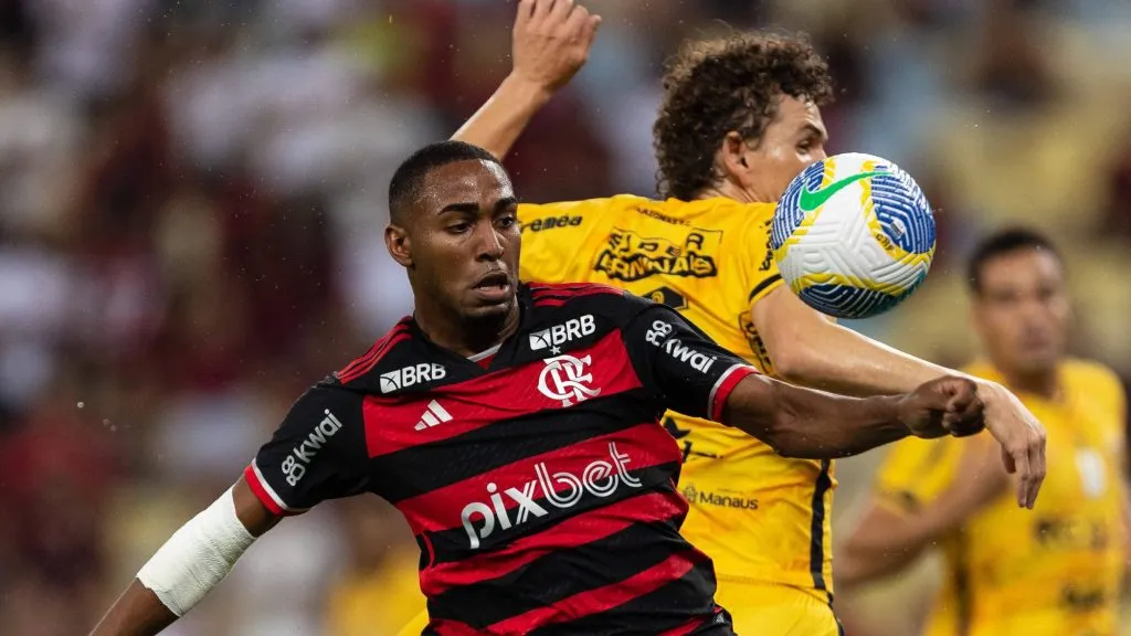 Foto: IMAGO / ZUMA Press Wire – Lorran perdeu espaço no Flamengo e será negociado em 2025.