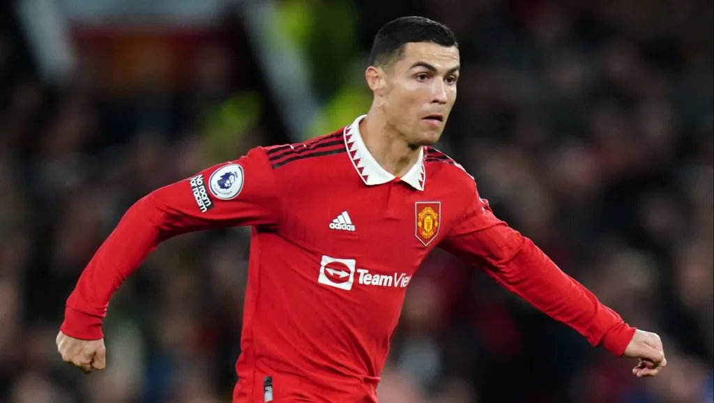 Cristiano Ronaldo em sua última passagem pelo Manchester United. Foto: David Davies