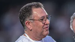 Marcelo Teixeira, presidente do Santos, quer atacante para 2025.