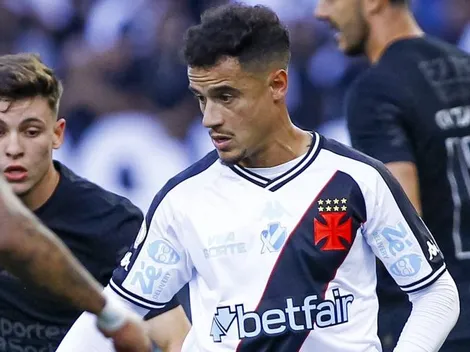 Câmeras flagram esforço de Coutinho no Vasco desperdiçado por Galdames