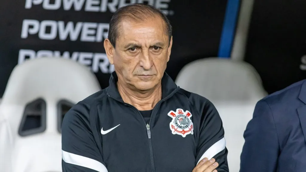 Ramón Díaz em jogo do Corinthians