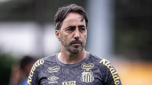 Foto: Raul Bareta - Leandro Zago, comandou o Santos na derrota para o Sport na Ilha do Retiro