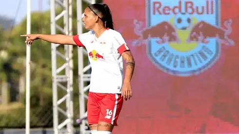 Letícia Teles, jogadora do Bragantino que está em negociação para reforçar o Corinthians na próxima temporada