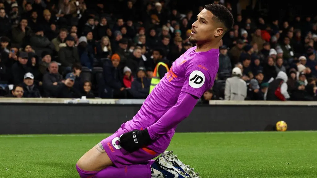 João Gomes comemorando gol. Foto: Paul Phelan/IMAGO/Pro Sports Images