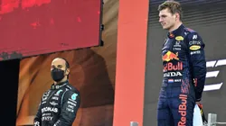 Verstappen e Hamilton em 2021